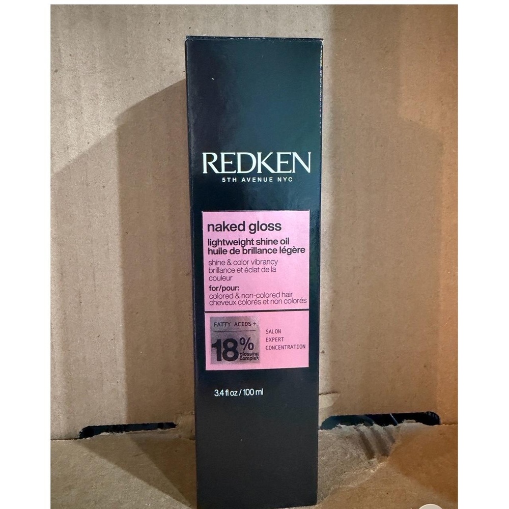 REDKEN Naked Gloss Lightweight Shine Oil Color Vibrancy hair care